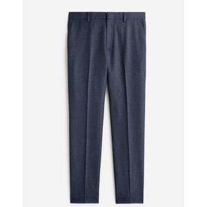 J.Crew Ludlow Slim-fit Suit Pants Mens 29x32 Blue Houndstooth Cotton-wool Blend